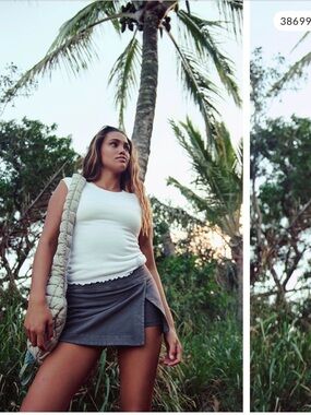 Free people hot shot mini skort